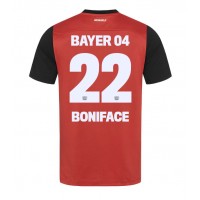 Bayer Leverkusen Victor Boniface #22 Hemmatröja 2024-25 Korta ärmar